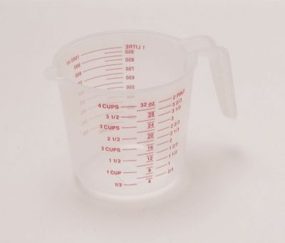 כוס מדידה עד 1 ליטר