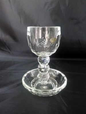 גביע יין זכוכית קריסטל