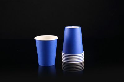 כוס ניר חגיגה כחול + מכסים