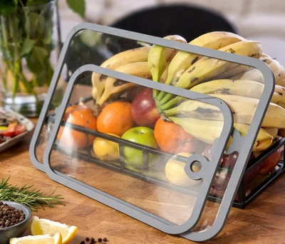 קרש חיתוך מזכוכית 20x30 סמ